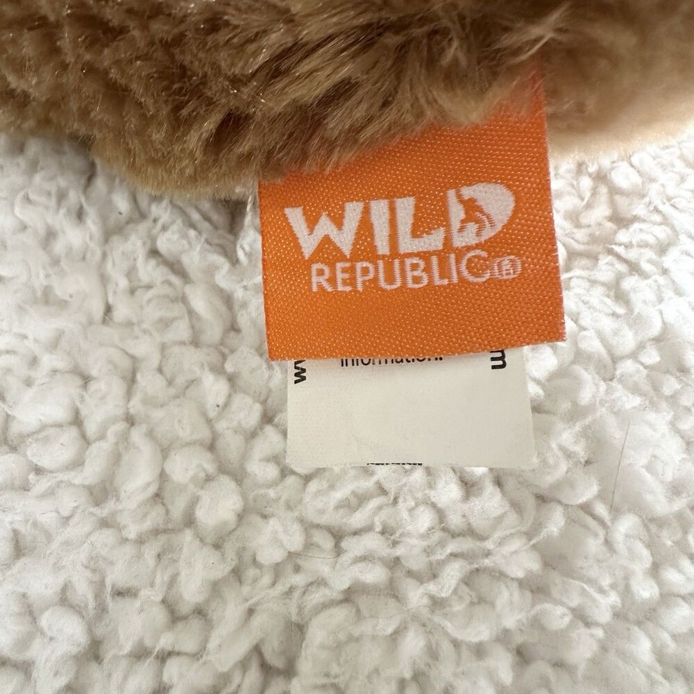 Wild Republic Bat Stuffed Animal Toy Plush Doll Brown Soft Plush Realistic - Picture 4 of 5